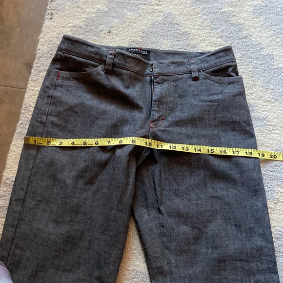 Vintage Kenneth Cole low rise boot cut denim size 6 in space gray. - Picture 6 of 9